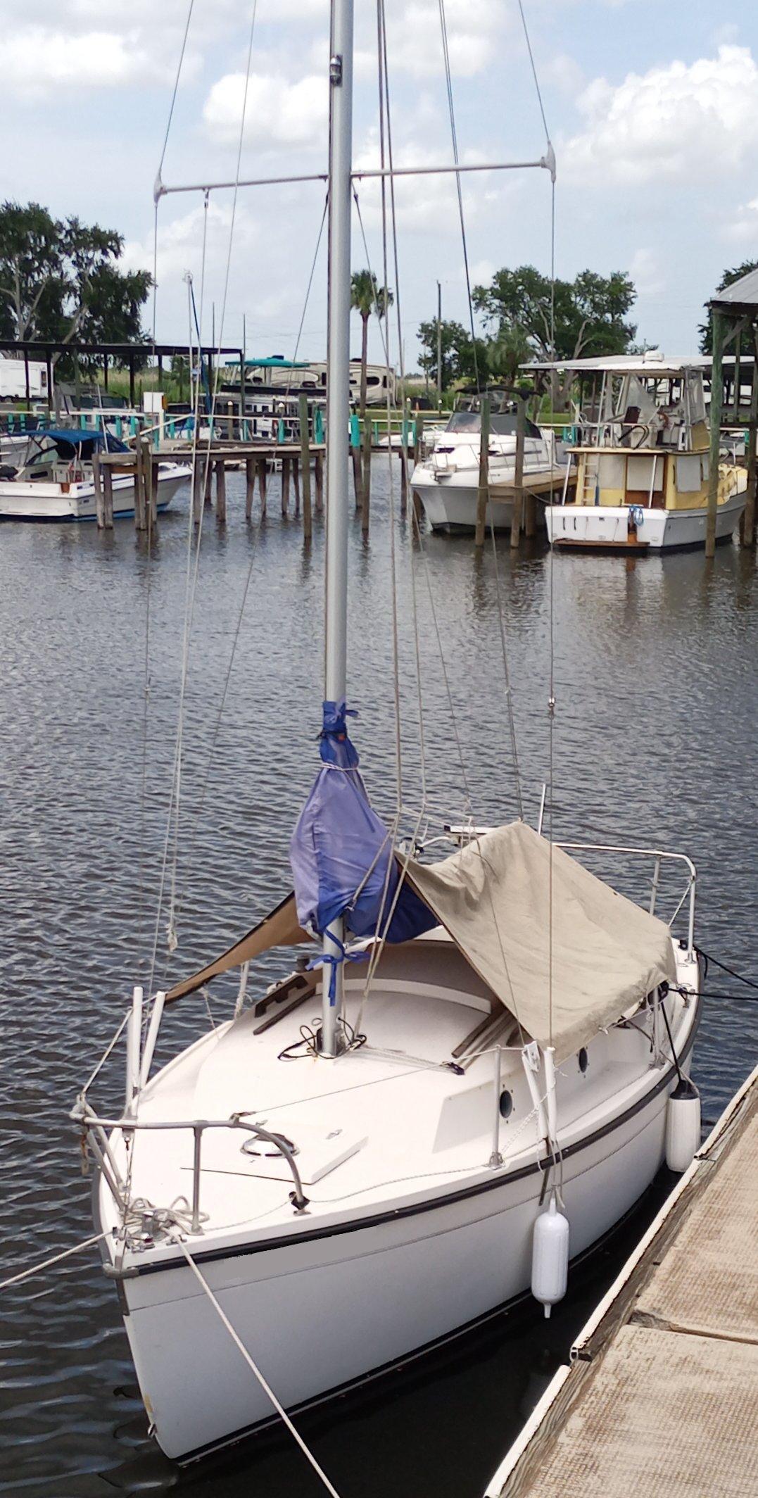 Sloop Orion is a 1983, ComPac 19 sailboat built by Hutchins
